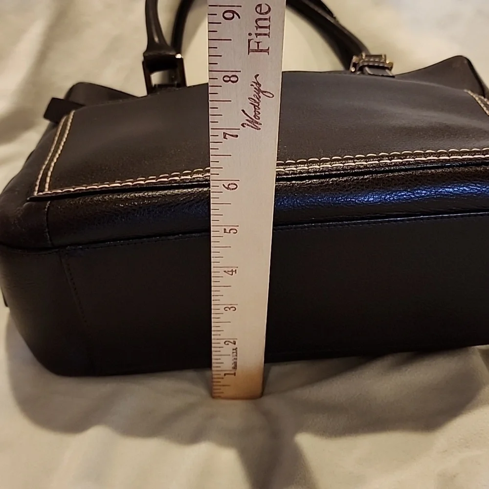 Charles Jourdan Paris hand bag dark brown